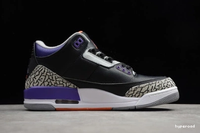 Hyperoad BLACK RETRO JORDAN PURPLE 3 COURT - 0822